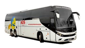 ADS Voyages - Autocar double étage pouvant aller jusqu'à 89 places ou 85 places + PMR, Bus à impérial, à deux étages, BEULAS Jewel